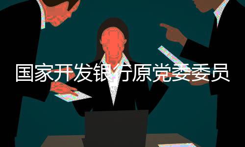 国家开发银行原党委委员、副行长李吉平接受审查调查