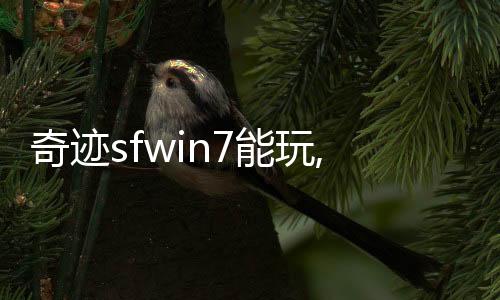 奇迹sfwin7能玩,重写标题为：“奇迹SFWin7实现游戏愿望”